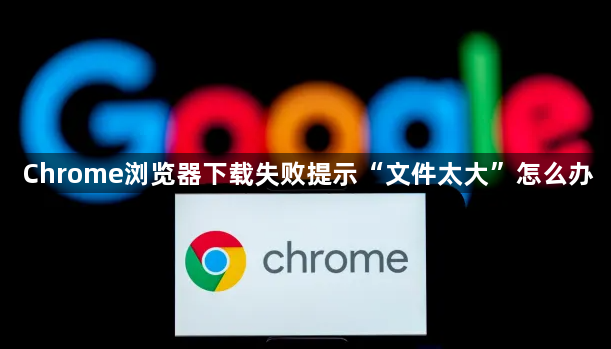 Chrome浏览器下载失败提示“文件太大”怎么办1
