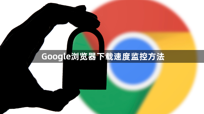 Google浏览器下载速度监控方法1