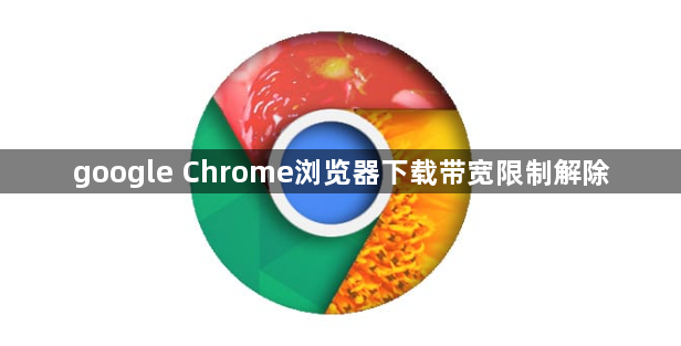 google Chrome浏览器下载带宽限制解除1