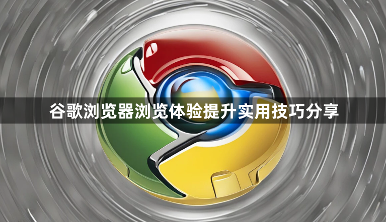 谷歌浏览器浏览体验提升实用技巧分享1