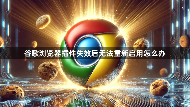 谷歌浏览器插件失效后无法重新启用怎么办1