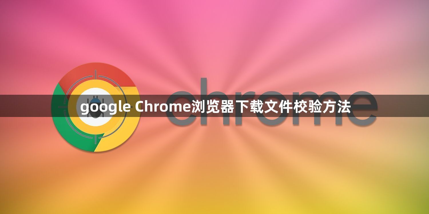google Chrome浏览器下载文件校验方法1