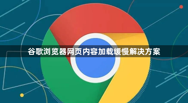 谷歌浏览器网页内容加载缓慢解决方案1