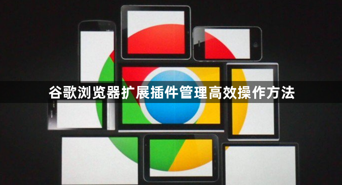 谷歌浏览器扩展插件管理高效操作方法1