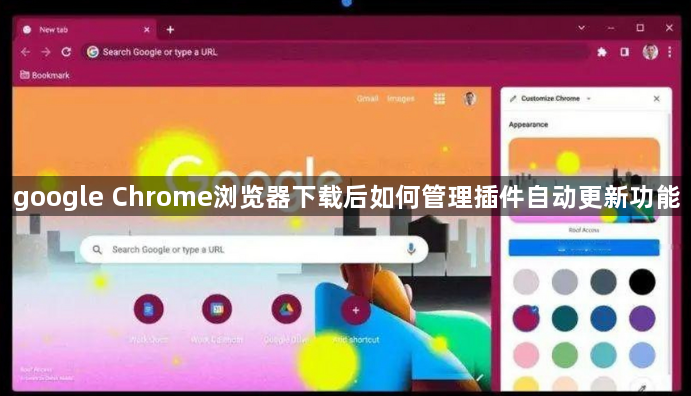 google Chrome浏览器下载后如何管理插件自动更新功能1