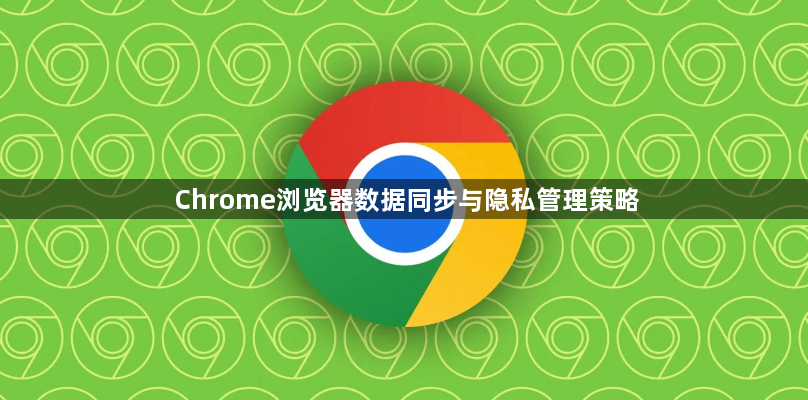 Chrome浏览器数据同步与隐私管理策略1