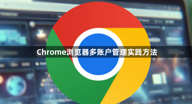 Chrome浏览器多账户管理实践方法1