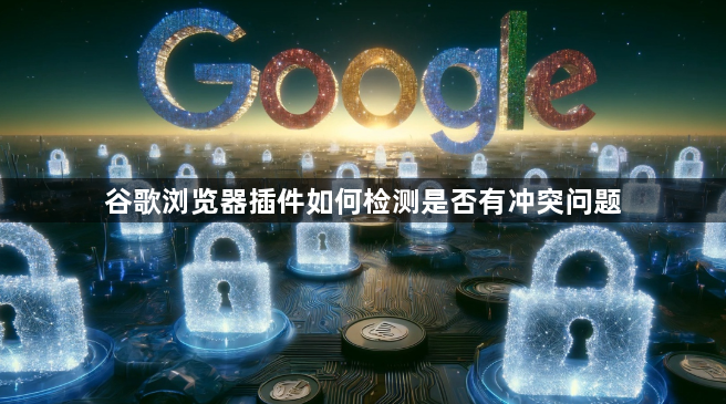 谷歌浏览器插件如何检测是否有冲突问题1