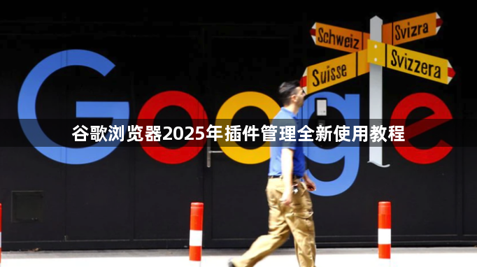 谷歌浏览器2025年插件管理全新使用教程1