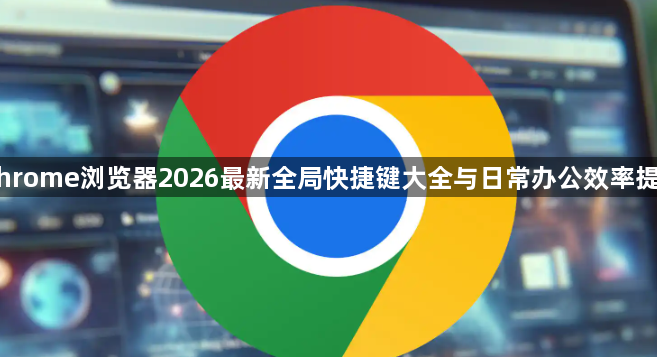 Chrome浏览器2026最新全局快捷键大全与日常办公效率提升1