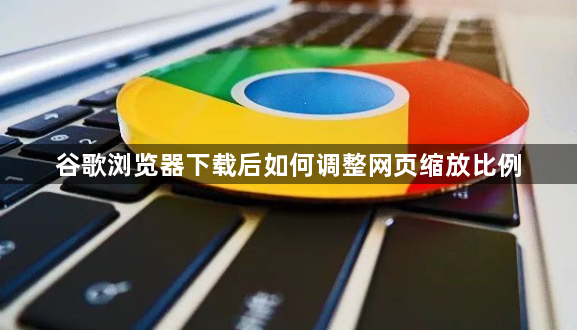 谷歌浏览器下载后如何调整网页缩放比例1
