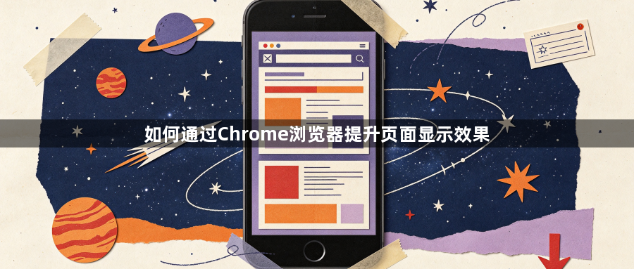 如何通过Chrome浏览器提升页面显示效果1