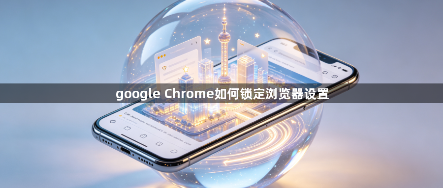 google Chrome如何锁定浏览器设置1