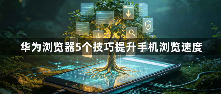 华为浏览器5个技巧提升手机浏览速度1