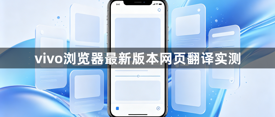vivo浏览器最新版本网页翻译实测1