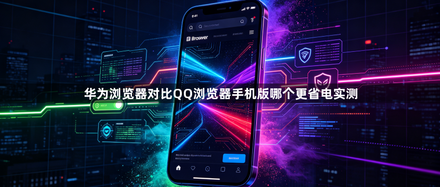 华为浏览器对比QQ浏览器手机版哪个更省电实测1