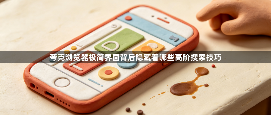 夸克浏览器极简界面背后隐藏着哪些高阶搜索技巧1
