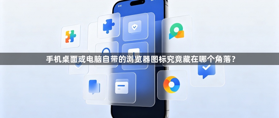 手机桌面或电脑自带的浏览器图标究竟藏在哪个角落？1