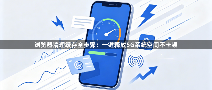浏览器清理缓存全步骤：一键释放5G系统空间不卡顿1
