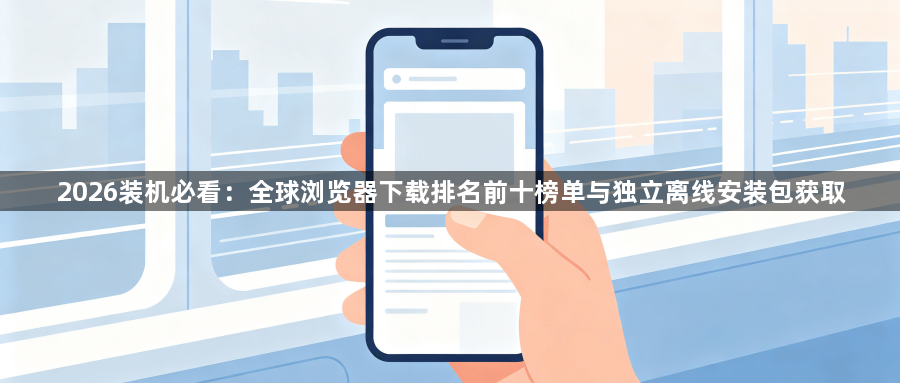 2026装机必看：全球浏览器下载排名前十榜单与独立离线安装包获取1