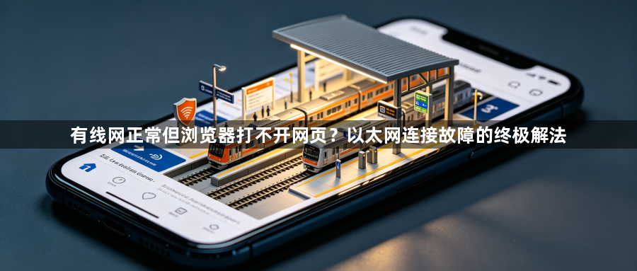 有线网正常但浏览器打不开网页？以太网连接故障的终极解法1