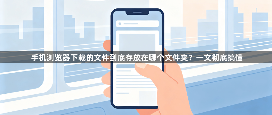 手机浏览器下载的文件到底存放在哪个文件夹?一文彻底搞懂1