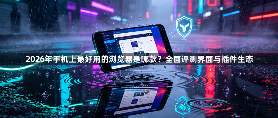 2026年手机上最好用的浏览器是哪款？全面评测界面与插件生态1