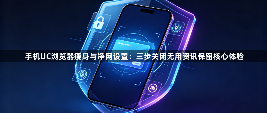 手机UC浏览器瘦身与净网设置：三步关闭无用资讯保留核心体验1