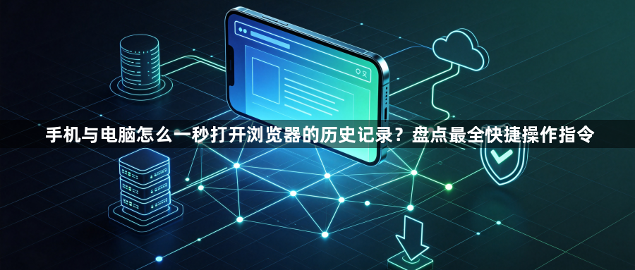 手机与电脑怎么一秒打开浏览器的历史记录？盘点最全快捷操作指令1