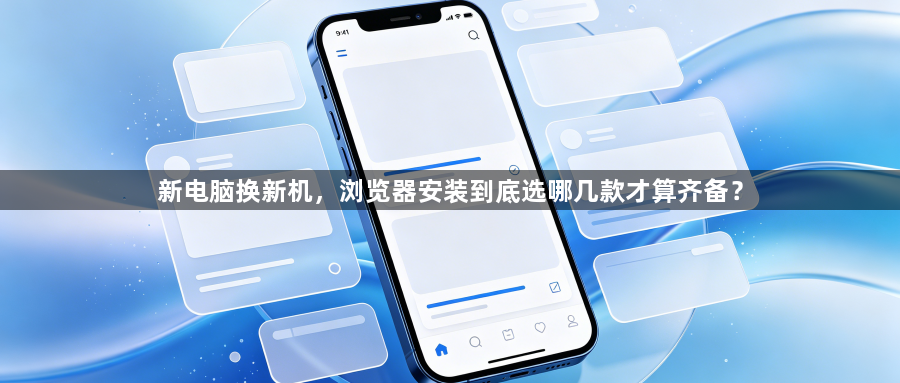 新电脑换新机，浏览器安装到底选哪几款才算齐备？1