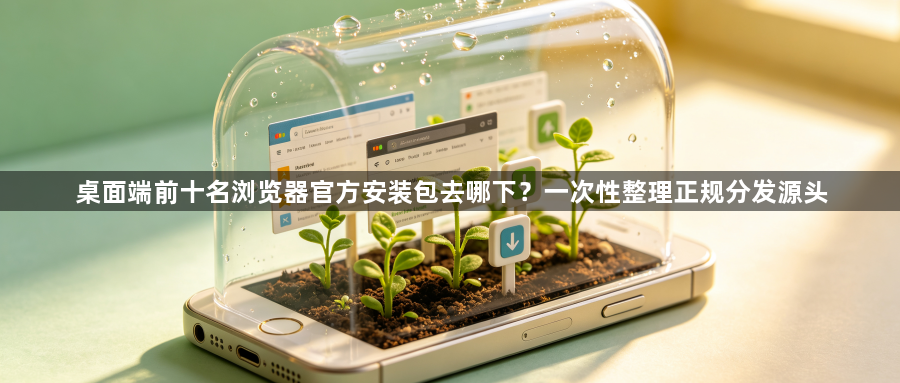 桌面端前十名浏览器官方安装包去哪下？一次性整理正规分发源头1