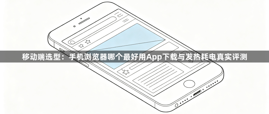 移动端选型：手机浏览器哪个最好用App下载与发热耗电真实评测1