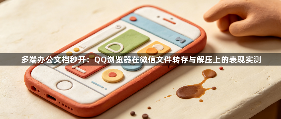 多端办公文档秒开：QQ浏览器在微信文件转存与解压上的表现实测1
